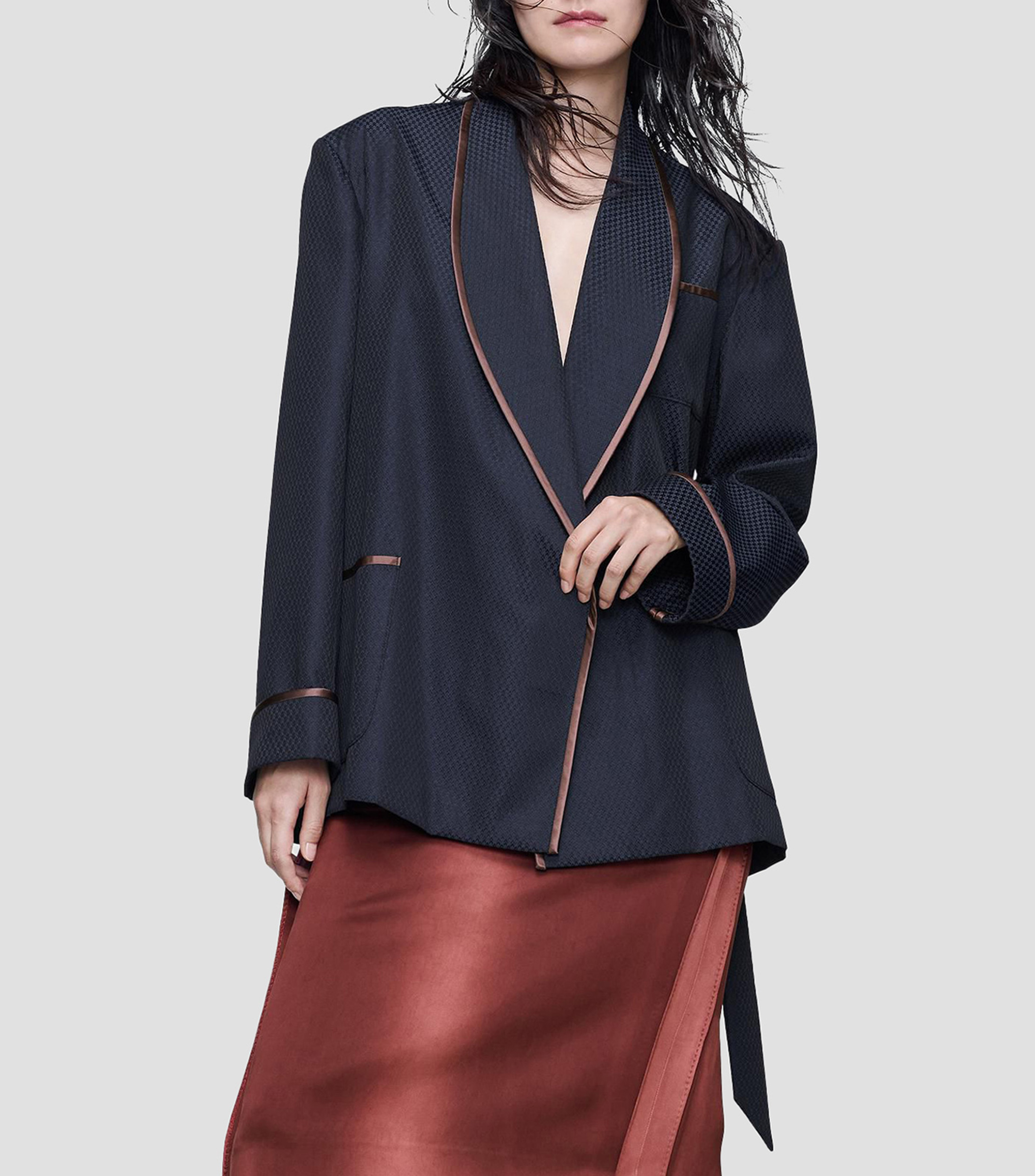 Chamarra de lana Robe de Chambre Mujer